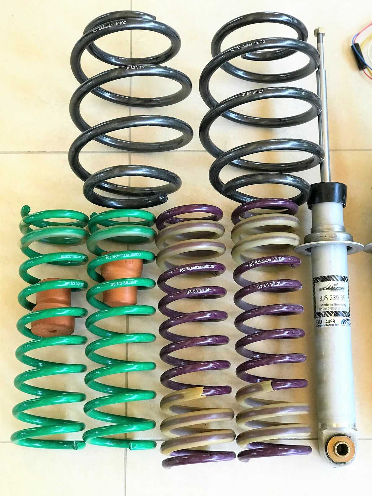 AC Schnitzer, AC Schnitzer BMW M5 E39 Shock Absorbers Front and Rear Kit