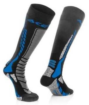 ACERBIS, ACERBIS TRIALS SOCKS BLACK & BLUE