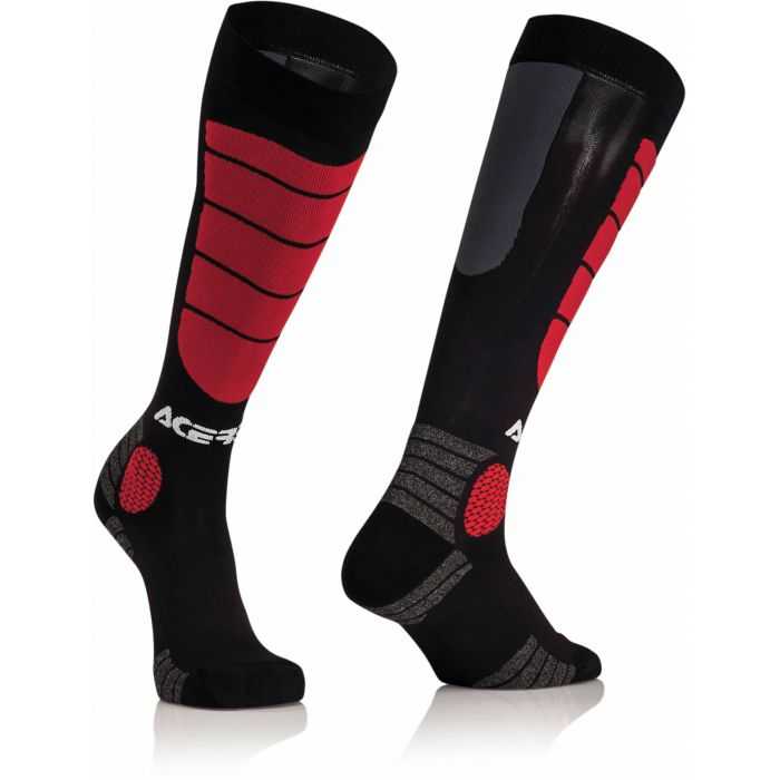 ACERBIS, ACERBIS YOUTH SOCKS BLACK & RED