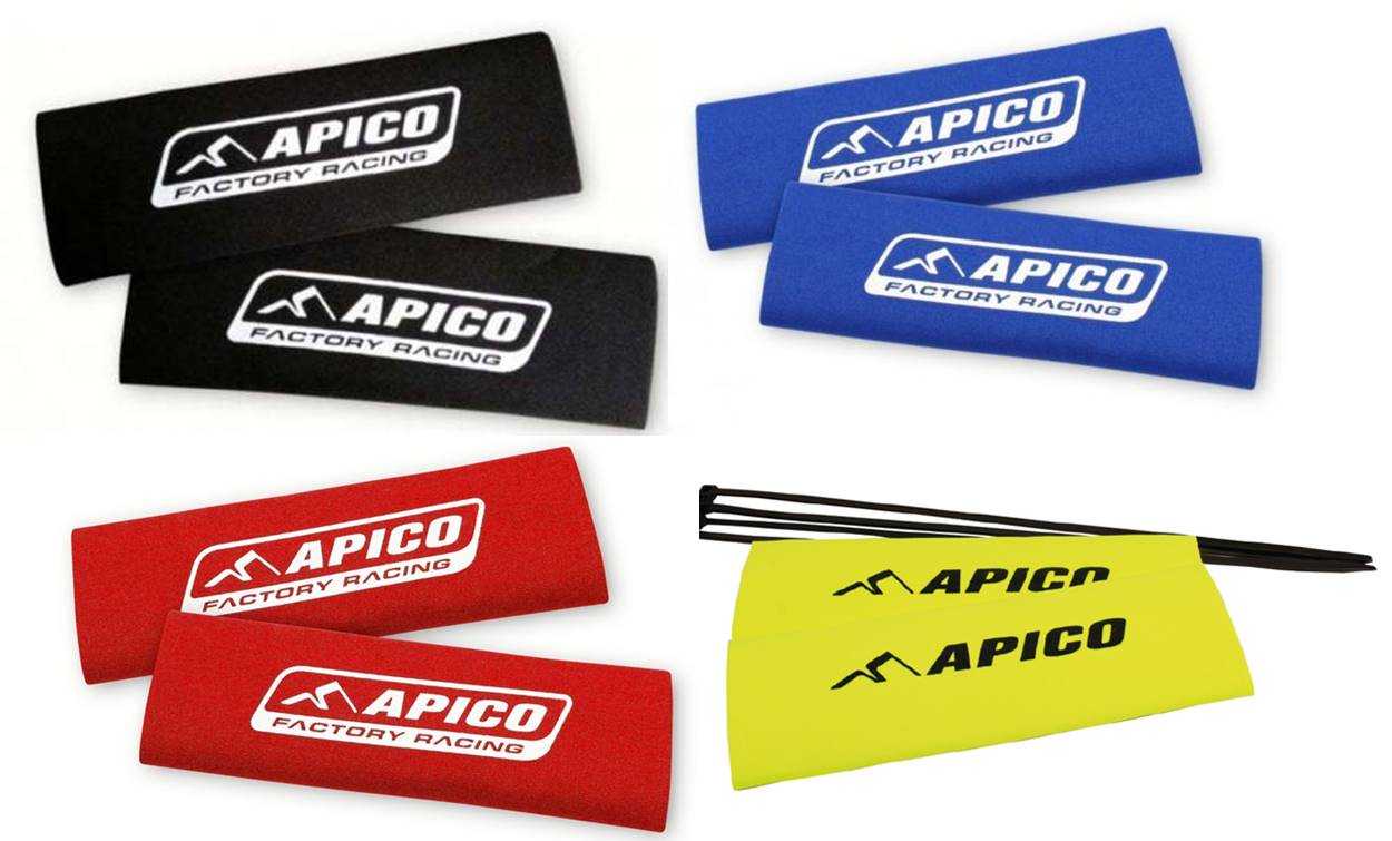 SJ Trials, APICO NEOPRENE FORK GUARDS (4 COLOURS)