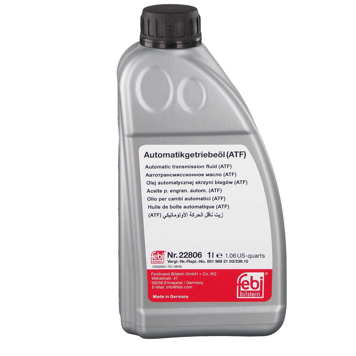 FEBI BILSTEIN, Audi BMW Land Rover Mercedes-Benz Volvo Automatic Transmission Oil 1ltr