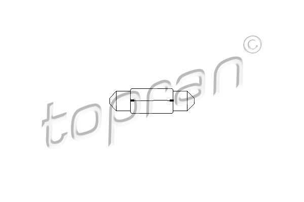 TOPRAN, Audi BMW Mercedes-Benz Mini Porsche Seat Skoda VW Licence Plate Interior Bulb