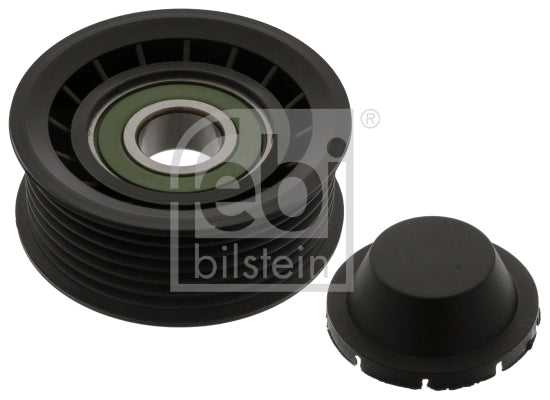 FEBI BILSTEIN, Audi Mercedes-Benz Skoda VW Deflection Guide Idler Pulley V-Ribbed Belt