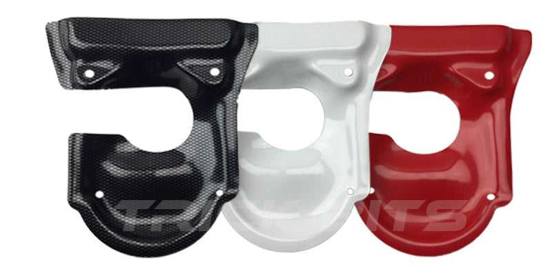 SJ TRIALS PARTS, BETA EVO ENGINE SPLASH GUARD (3 COLOURS)