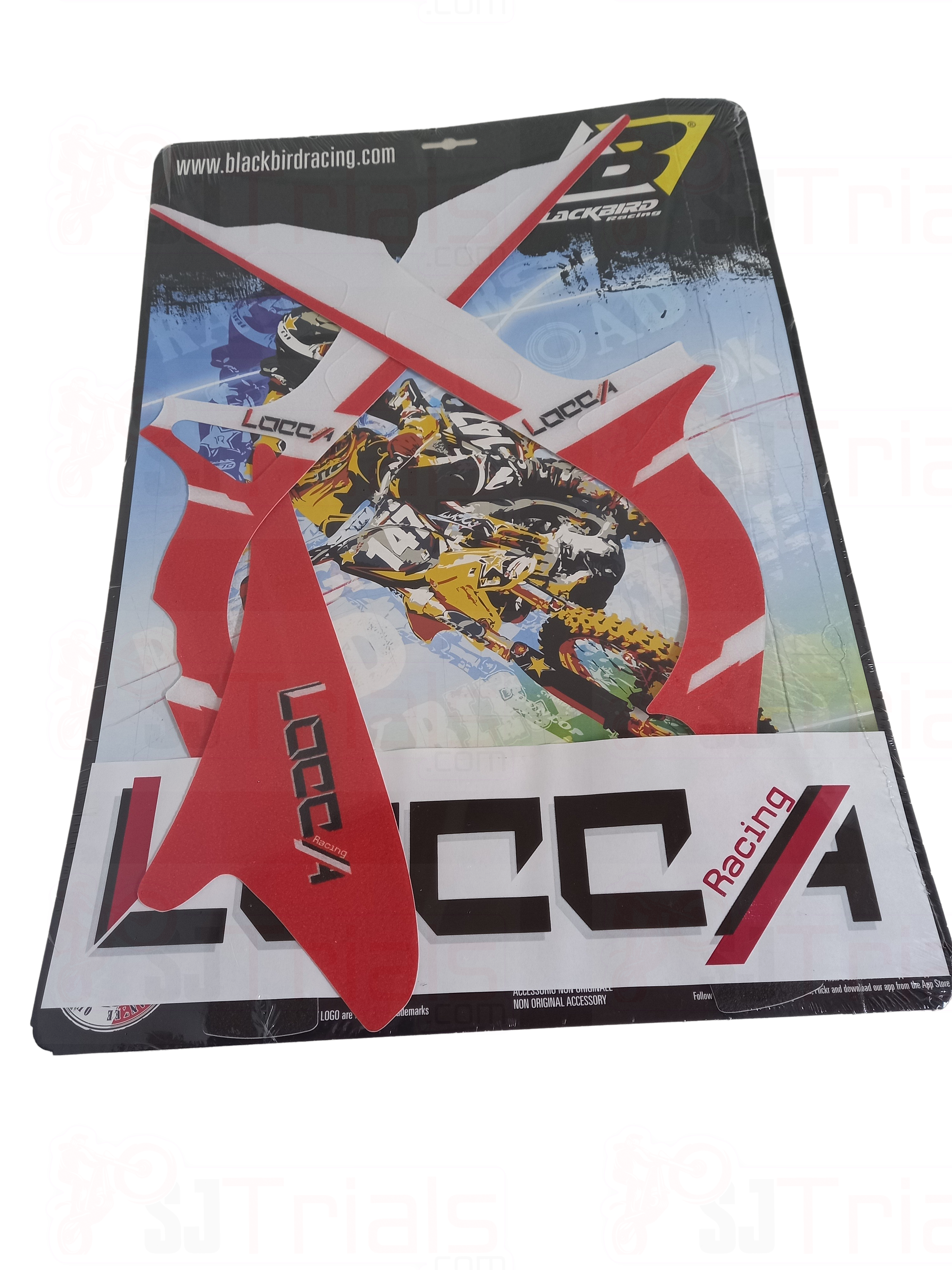 LOCCA RACING, BETA EVO FRAME AND AIRBOX STICKER KIT- LOCCA RACING