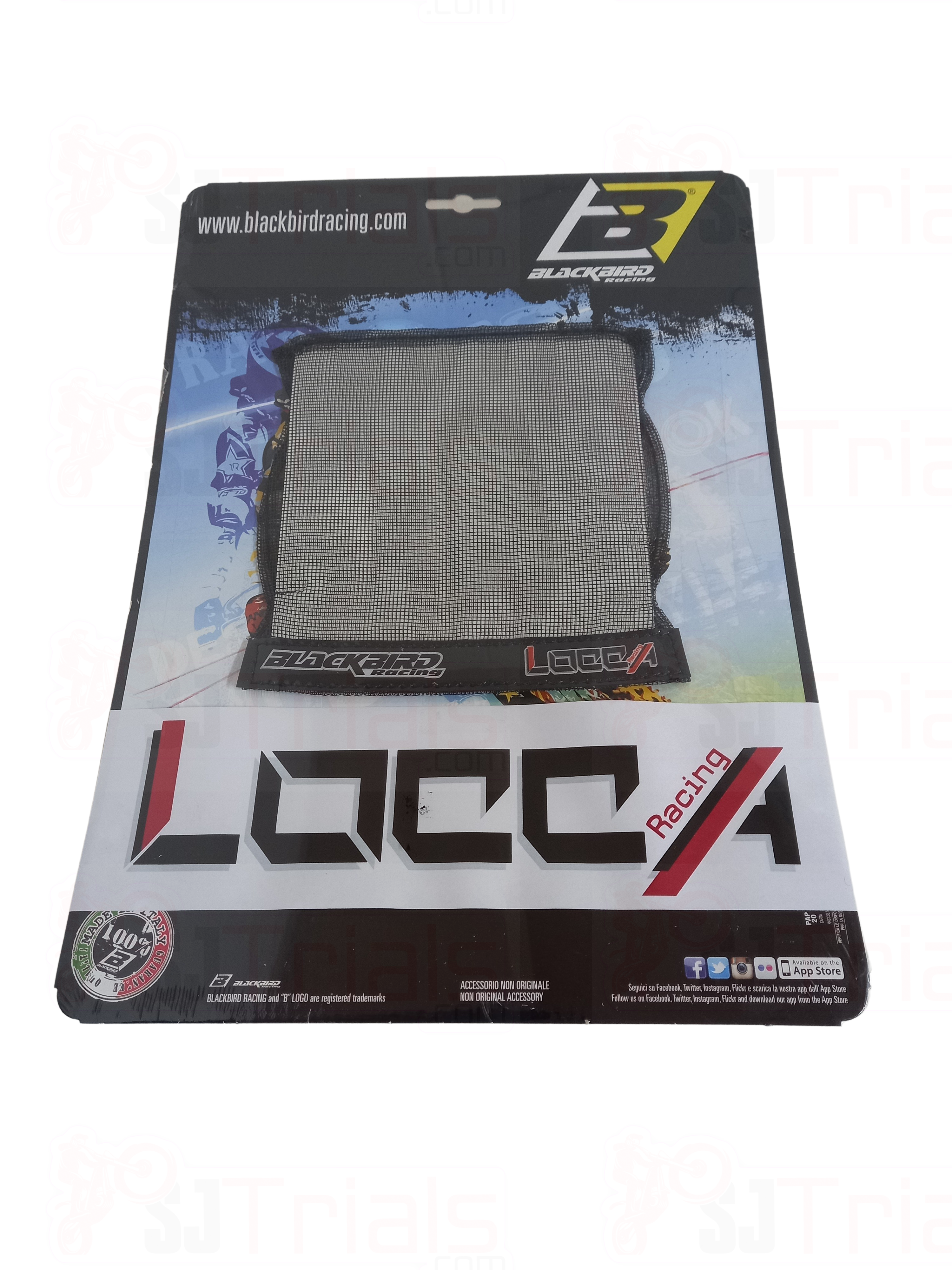 LOCCA RACING, BETA EVO RADIATOR GRILL COVER- LOCCA RACING