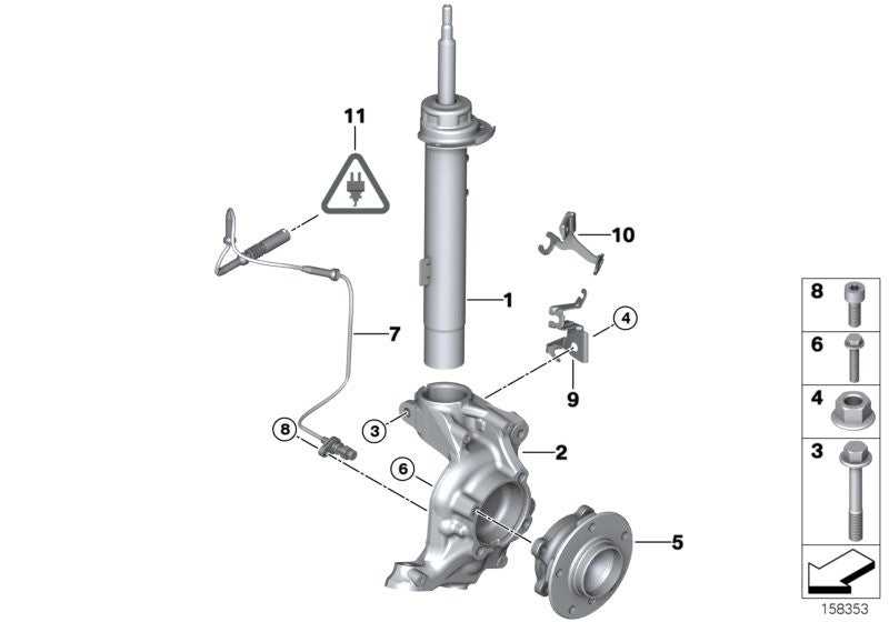 MEYLE, BMW ABS Wheel Speed Sensor