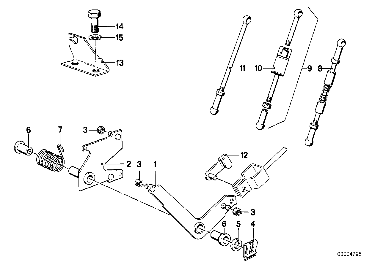 BMW, BMW Accelerator Brake Pedal Clamp