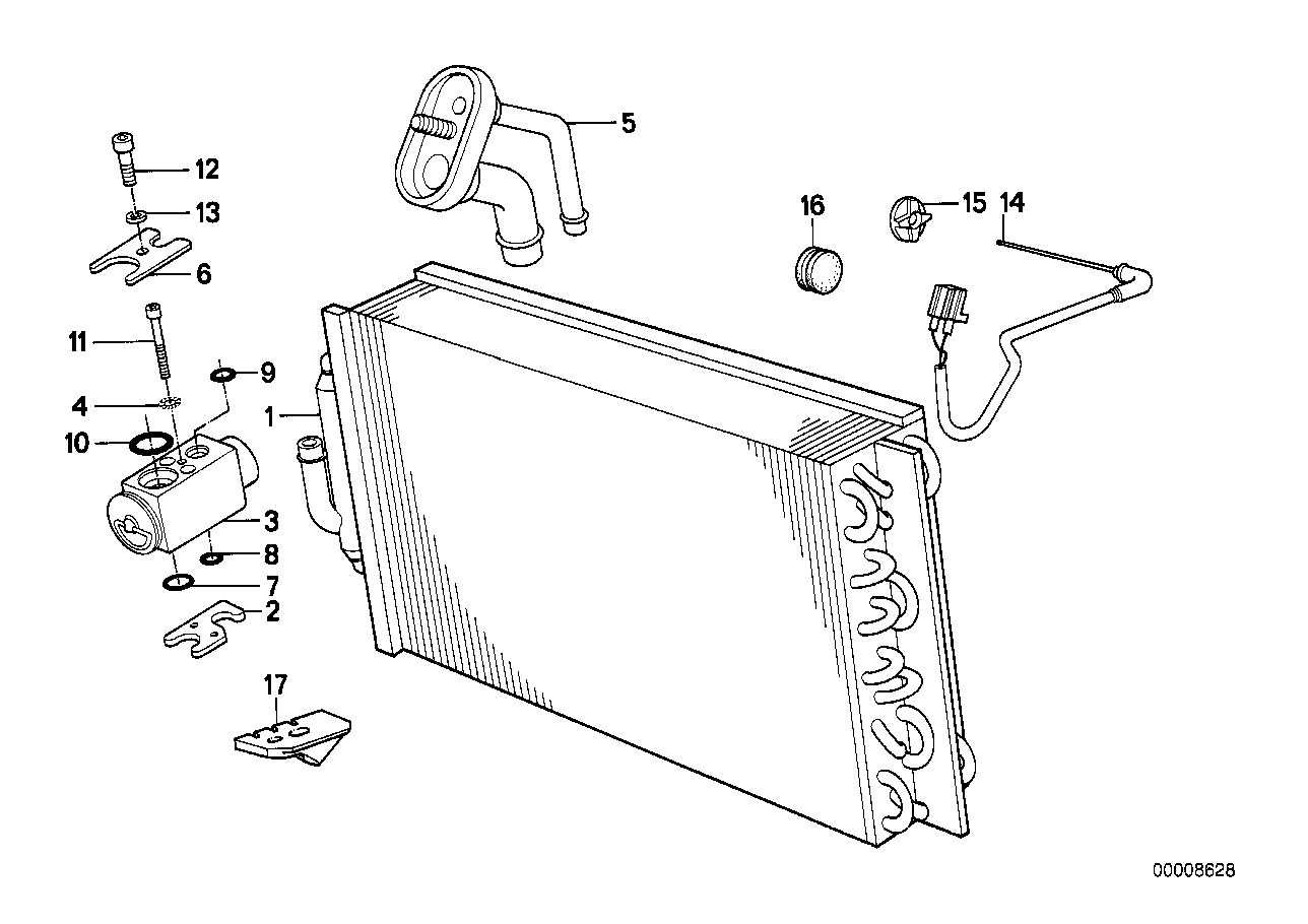 ELFOTECHNO, BMW Air Conditioning Evaporator