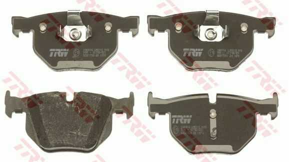 TRW, BMW Brake Pad Set Rear