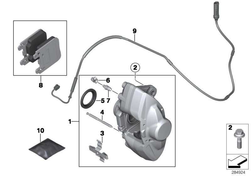 MAXGEAR, BMW Brake Pad Wear Sensor