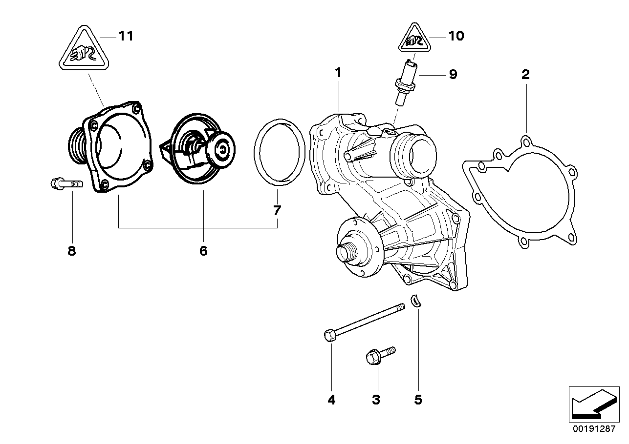 TRUCKTEC AUTOMOTIVE, BMW Coolant Water Pump and Seals