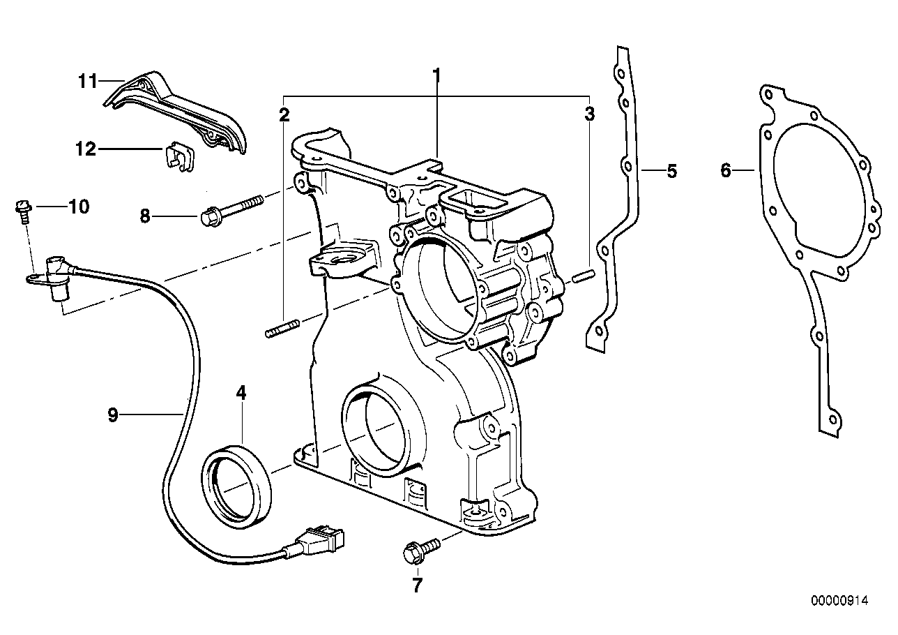 MEYLE, BMW Crankshaft Pulse Position Sensor