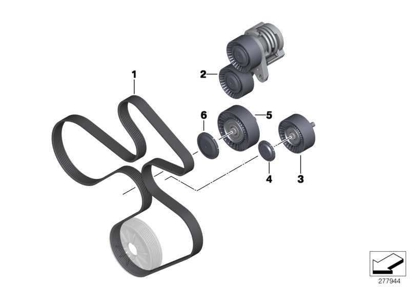 SWAG, BMW Deflection Guide Pulley