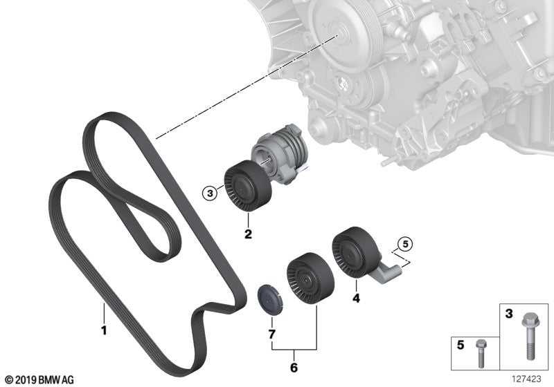 MAXPART, BMW Deflection Guide Pulley