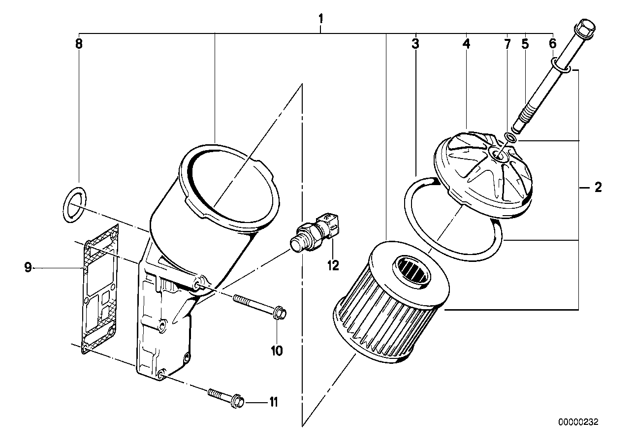 BRYMAN, BMW Engine Oil Filter and Seal Kit