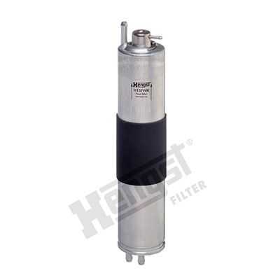 HENGST FILTER, BMW Fuel Filter with Pressure Regulator In Line