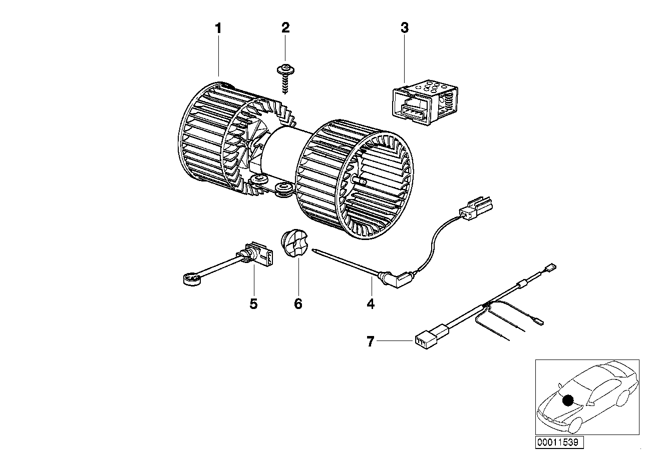 ELFOTECHNO, BMW Heater Fan Blower Control Resistor