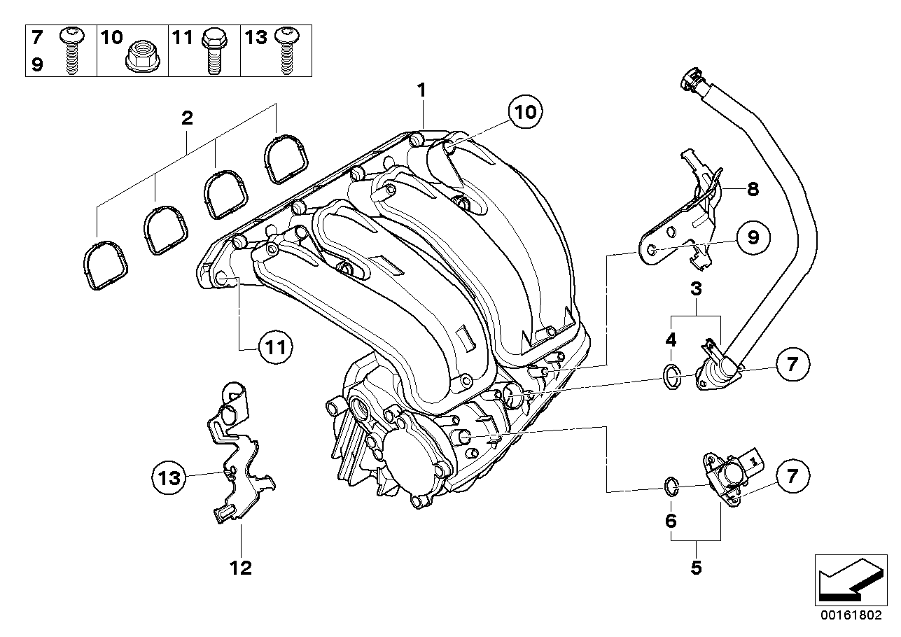 ELWIS, BMW Intake Manifold Gasket Set