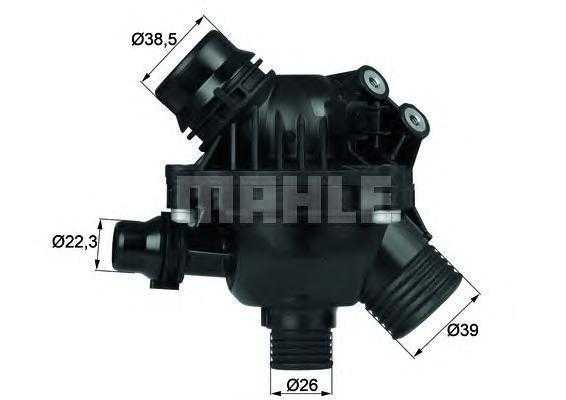 BEHR, BMW Thermostat and Housing Engine Coolant Water