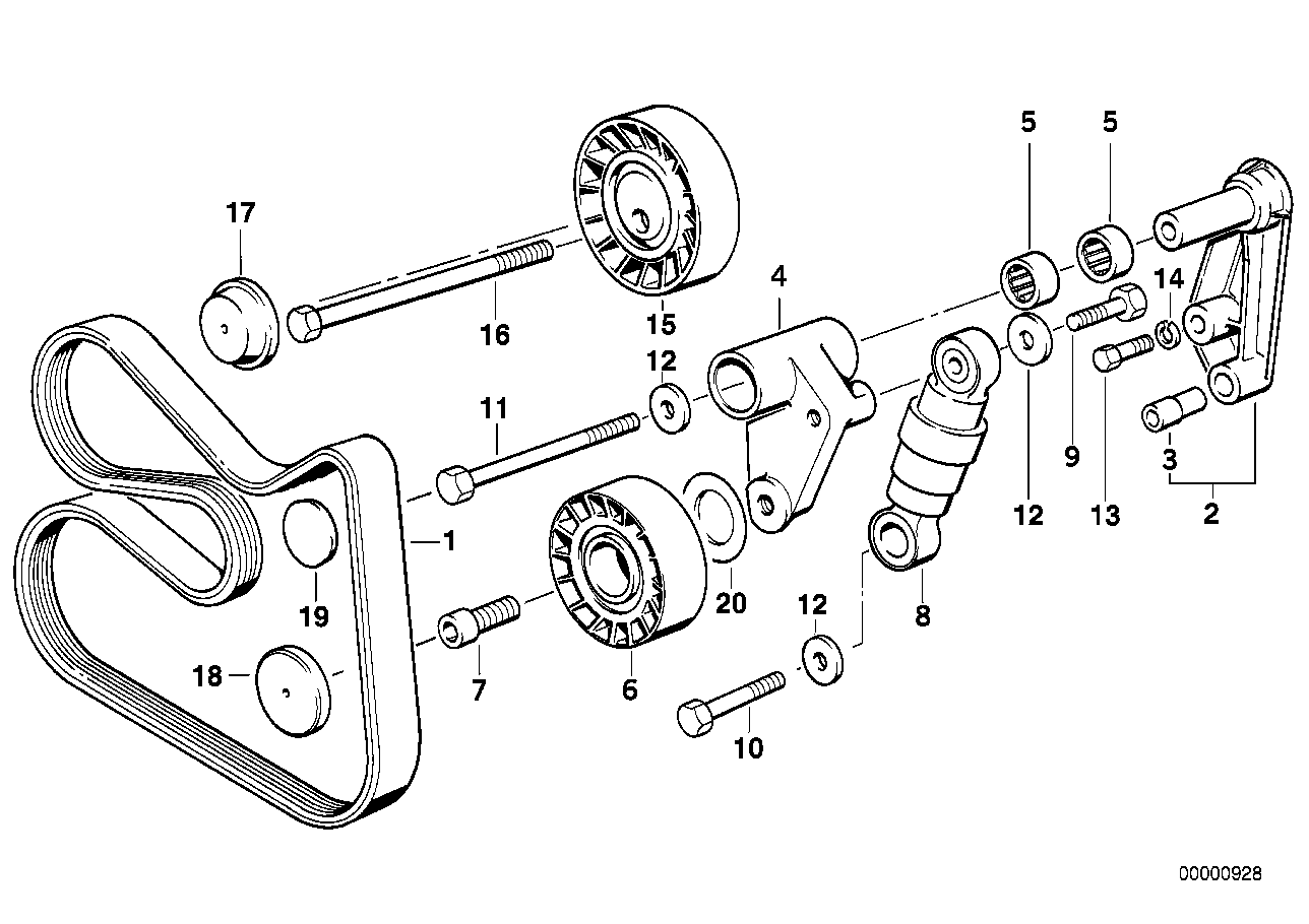 TOP DRIVE, BMW VW V-Ribbed Belt