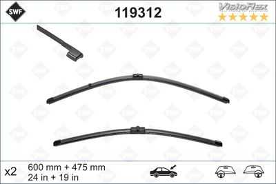 SWF, BMW Windscreen Wiper Blade Set