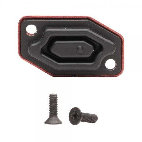 SJ Trials, BRAKTEC MASTER CYLINDER CAP AND SEAL DOT 4 RED 858017MO0