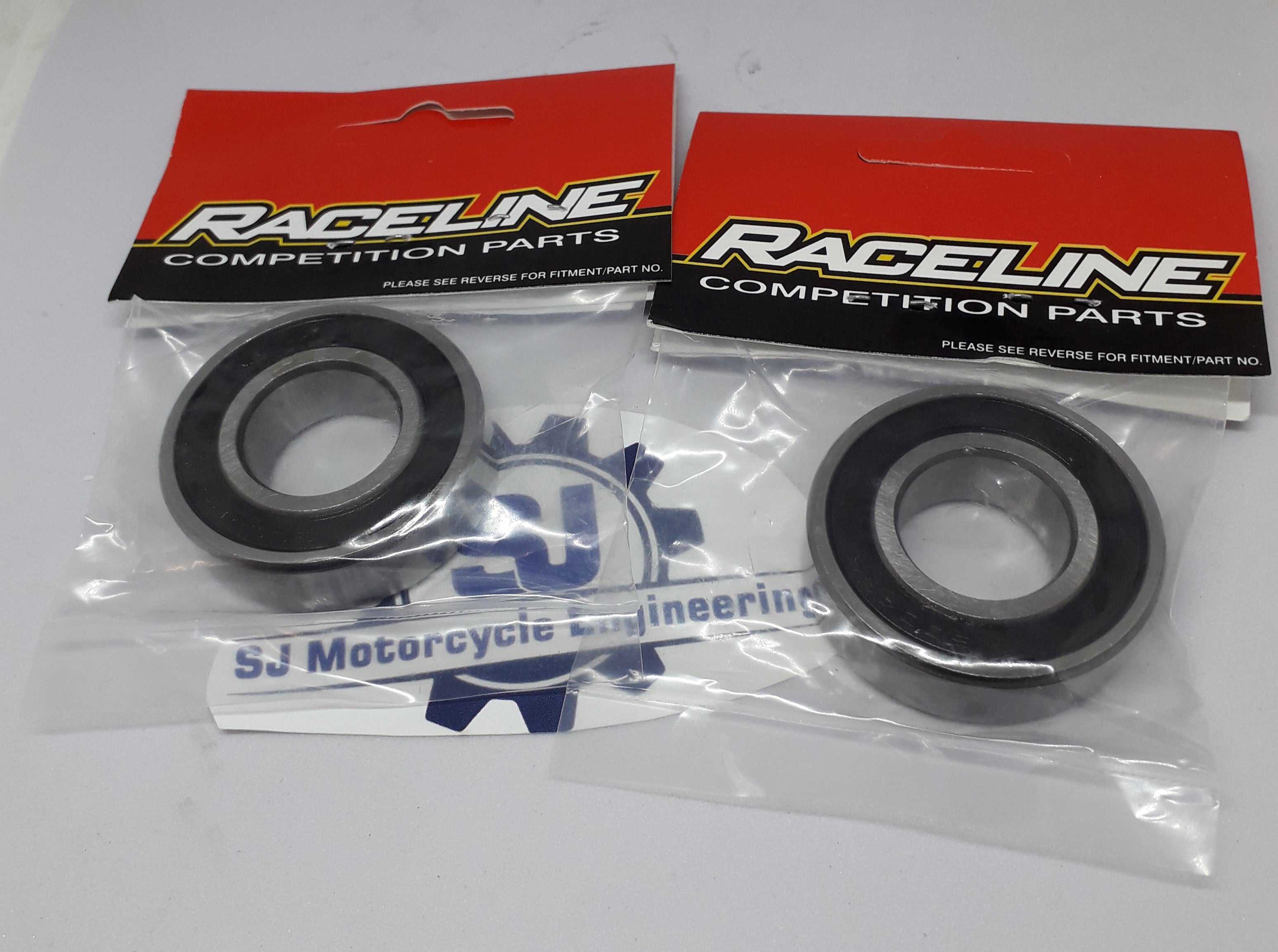 RACELINE, BUDGET WHEEL BEARINGS - FRONT & REAR VARIOUS MODELS 6004-2RS