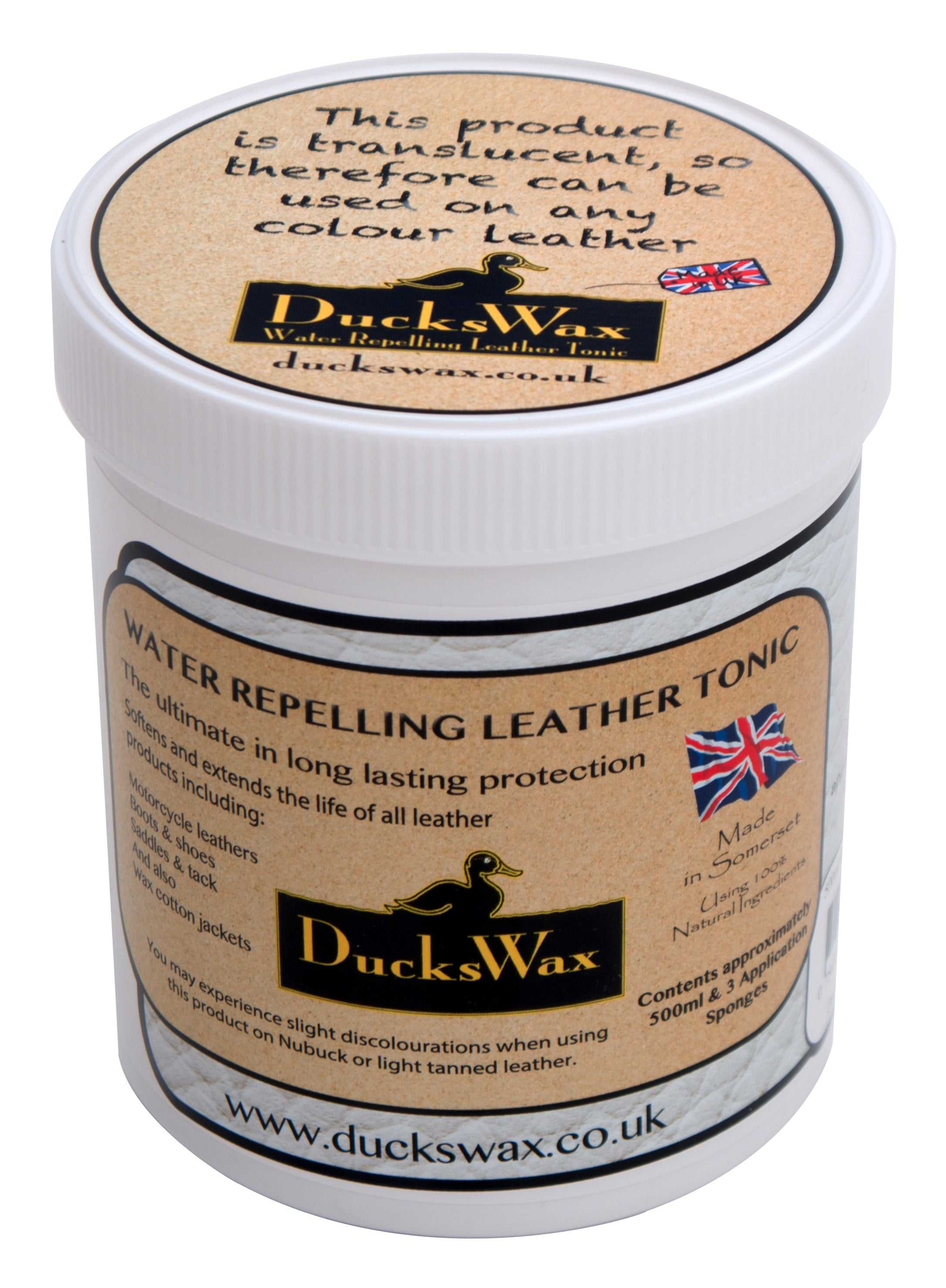 DUCKSWAX, DUCKSWAX LEATHER WATERPROOFING CREAM & POLISH