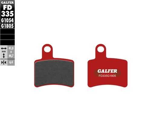 GALFER, GALFER FD335 BRAKE PADS BETA REV 3