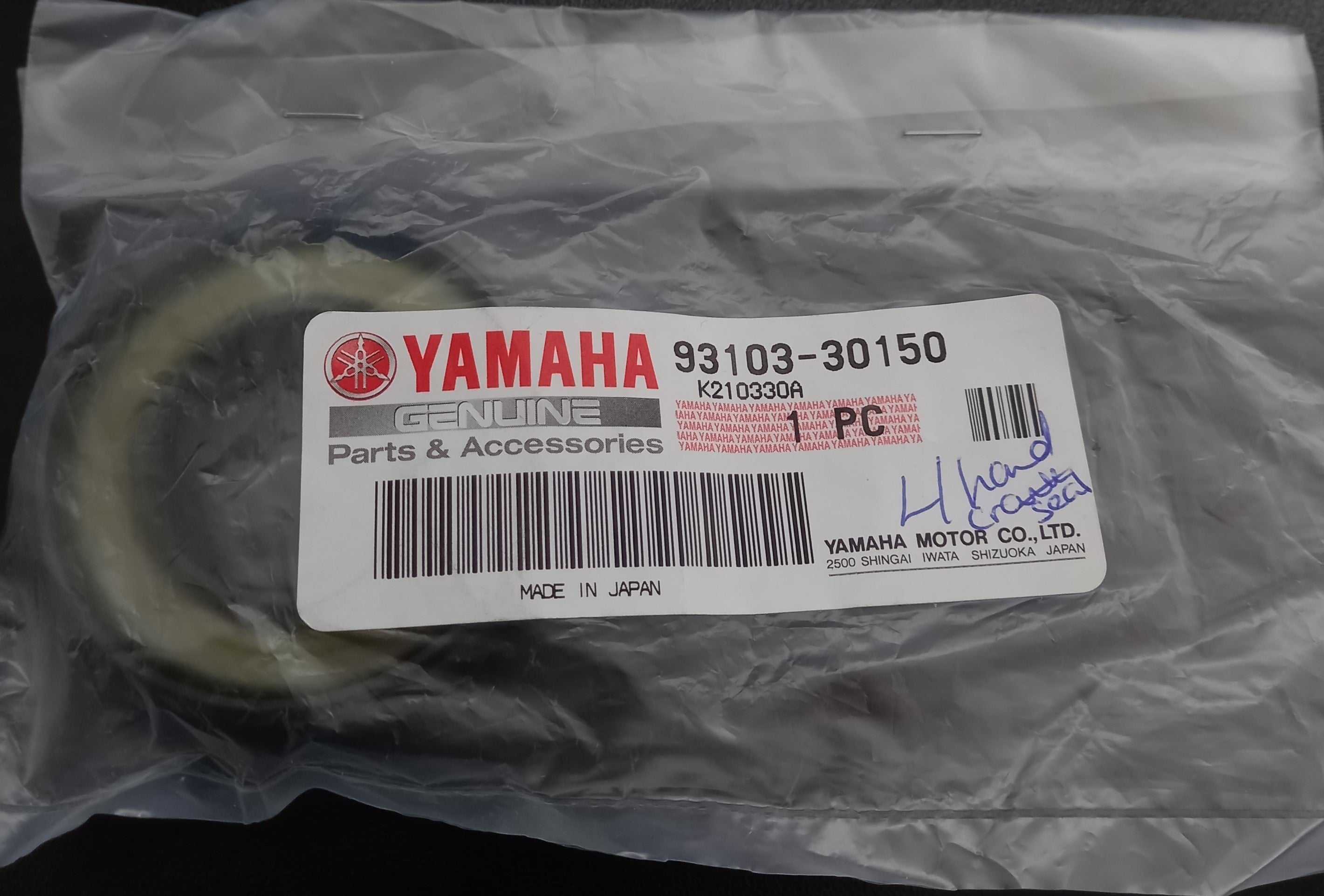 YAMAHA, GENUINE YAMAHA TY 250 350 MONO LEFT HAND CRANK SEAL