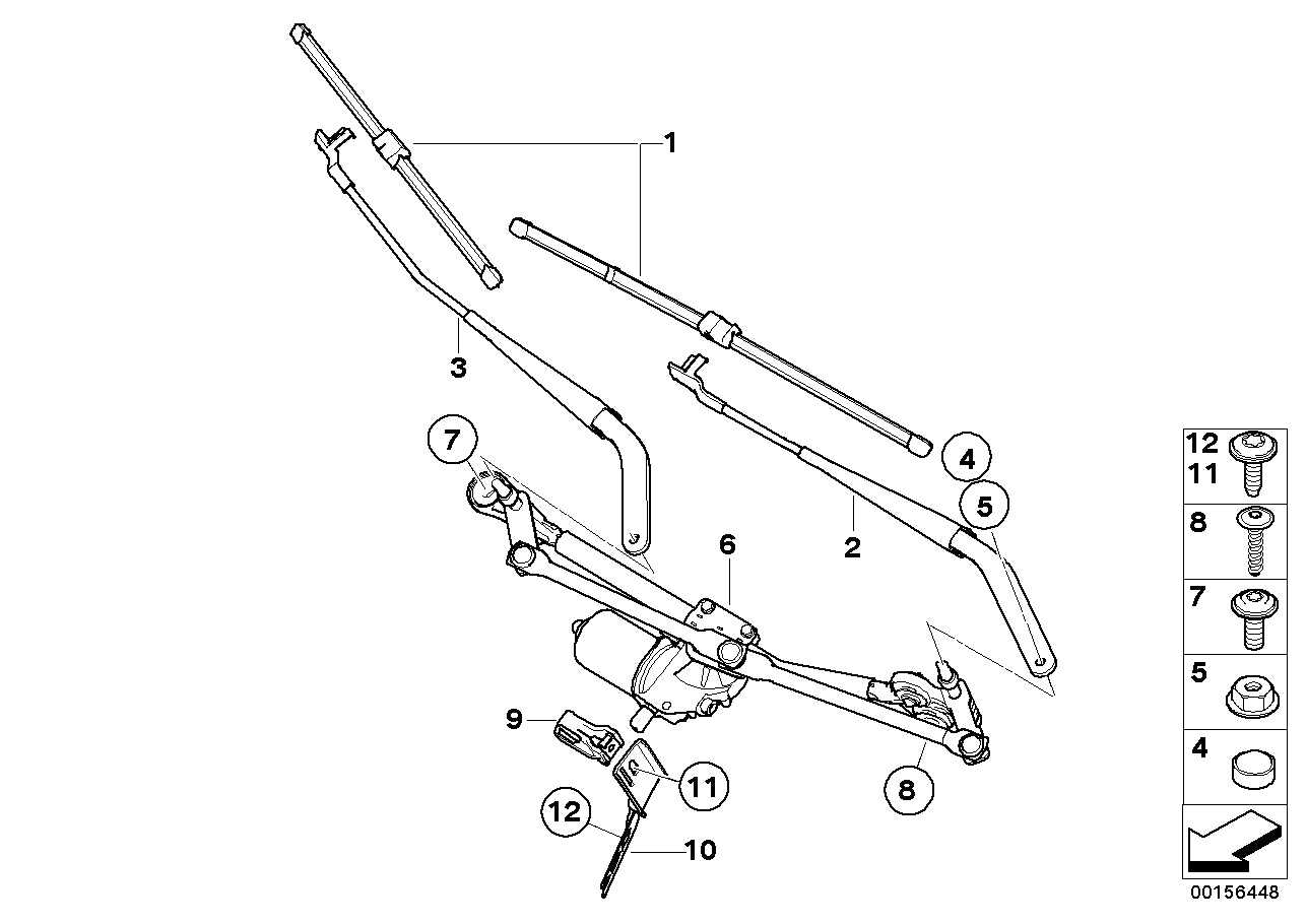 BOSCH, Genuine Bosch BMW Wiper Blade Set LHD Vehicles