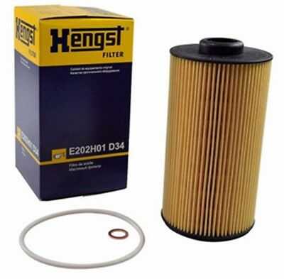 HENGST FILTER, Genuine Hengst BMW Engine Oil Filter and Seal Kit