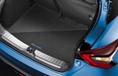 Nissan, Genuine Nissan Micra (K14FR) Blue Trunk Mat, Reversible - 2017-2023