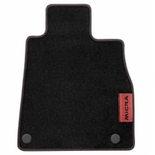 Nissan, Genuine Nissan Micra (K14FR) Invigorating Red Velour Mats - 2017-2023