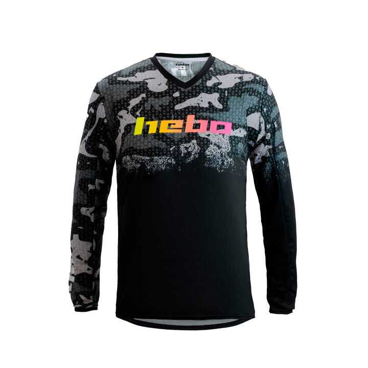 HEBO, HEBO PRO 24 CAMO RIDING SHIRT JUNIOR