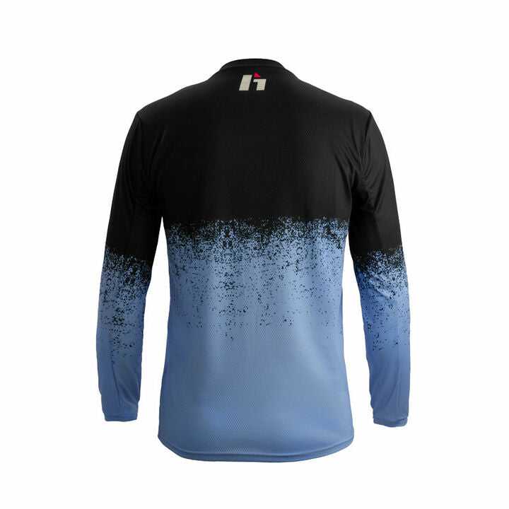 HEBO, HEBO PRO 24 RIDING SHIRT DRIPPED BLUE