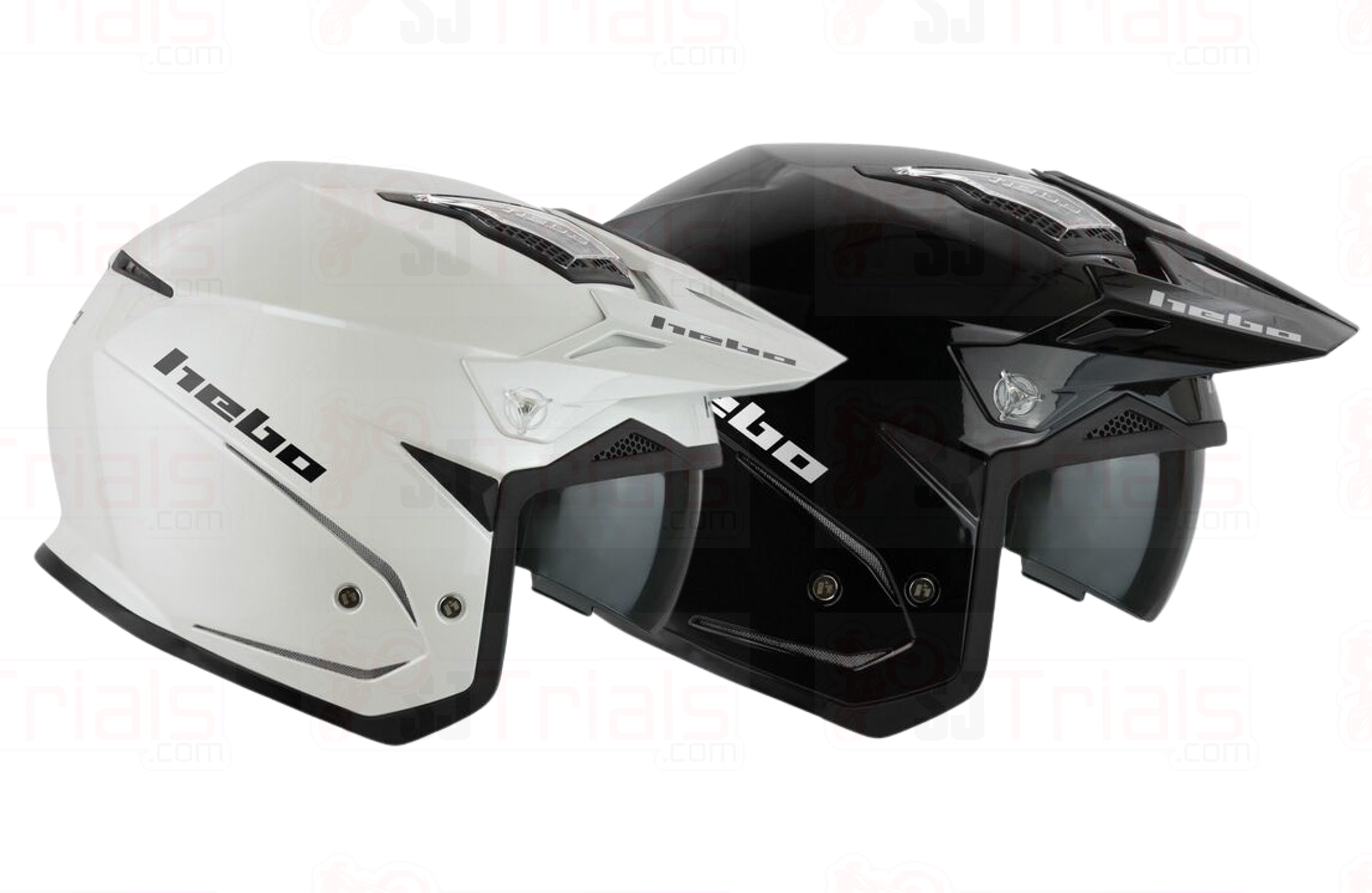 HEBO, HEBO ZONE 5 MONOCOLOUR TRIALS HELMET V6 2024 DESIGN