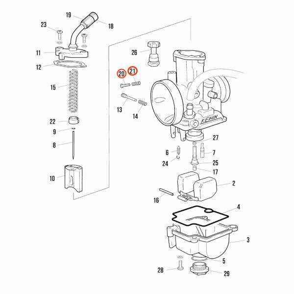 KEIHIN, KEIHIN PWK 28 IDLE SCREW AND SPRING 1034-853-2000