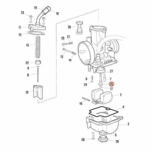 KEIHIN, KEIHIN PWK 28 NEEDLE JET HOLDER