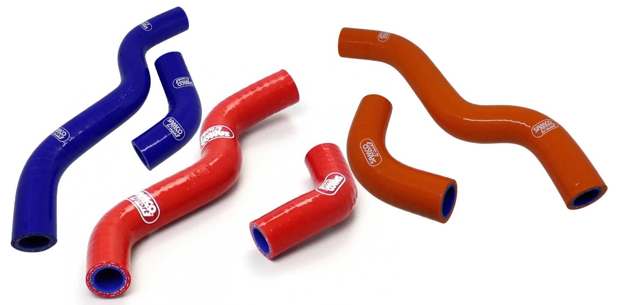 SAMCO, MONTESA 4RT 300RR 301RR SILICONE SAMCO HOSE KIT (RED/ BLUE / ORANGE)