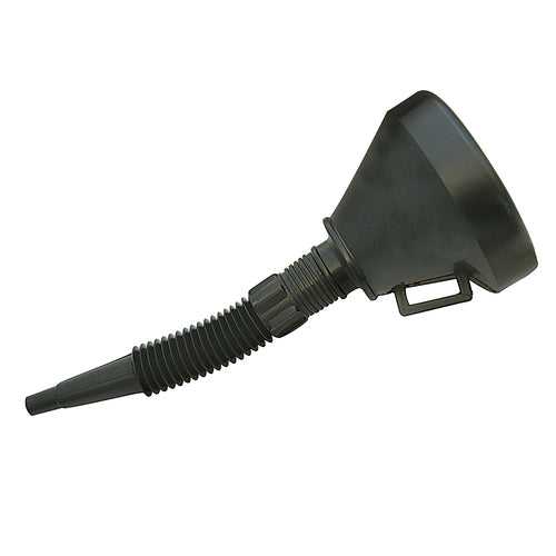 SILVERLINE, PLASTIC FUNNEL WITH SPOUT 140MM LONG