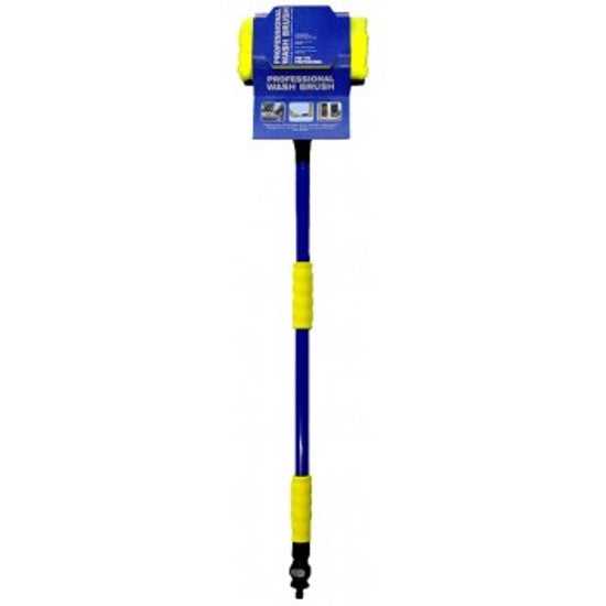 Pro, Pro Wash Brush 1.7m With 5 Sided Head Blue