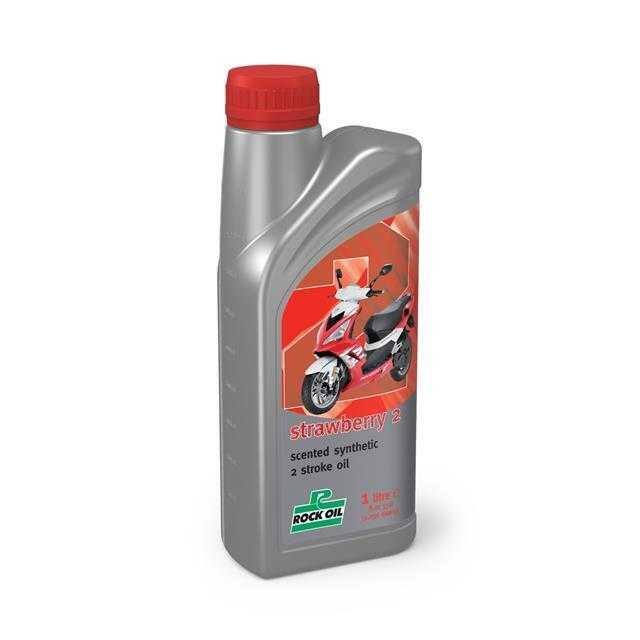 ROCK OIL, ROCK OIL STRAWBERRY 2 TWO STROKE MOPED / SCOOTER OIL