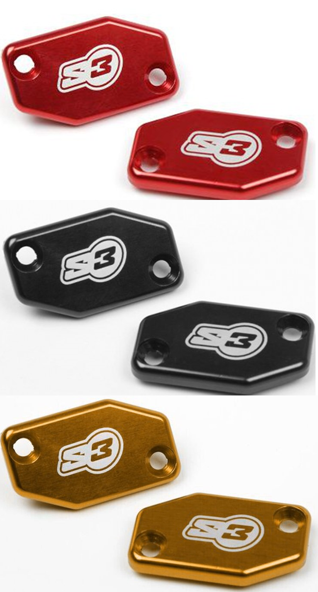 S3, S3 BRAKTEC TRIALS MASTER CYLINDER COVERS