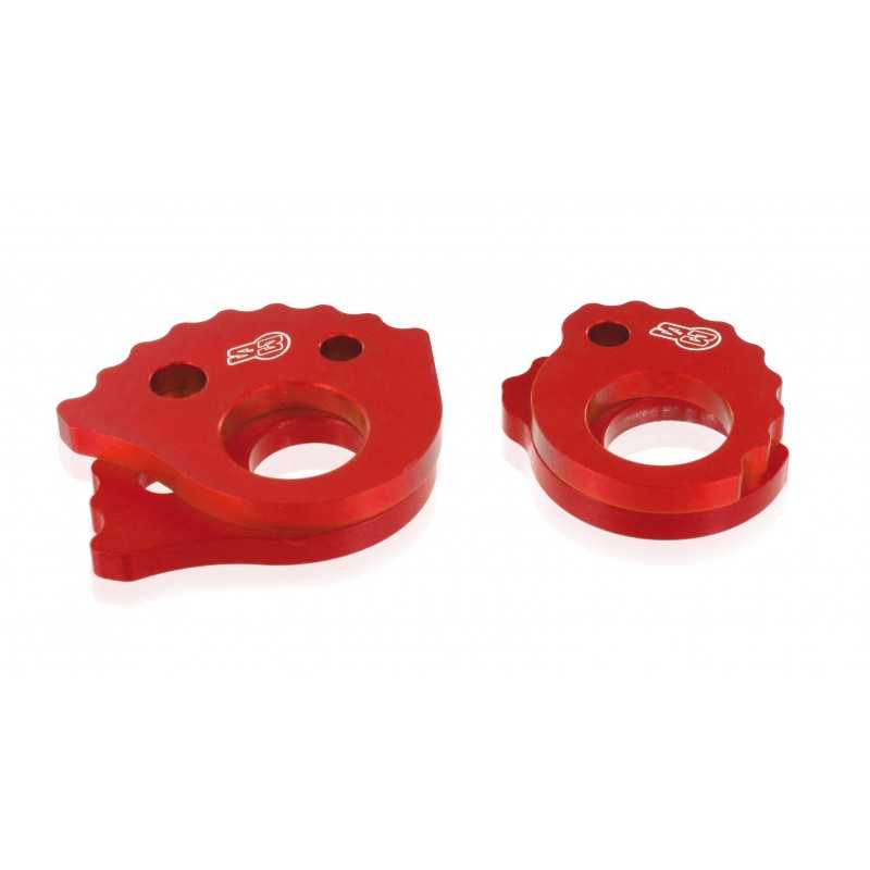 S3, S3 CHARGO TRIALS BIKE CHAIN TENSIONER SNAIL CAM KIT (3 COLOURS)