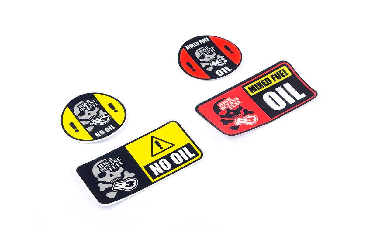 S3, S3 FUEL CAN STICKER KIT