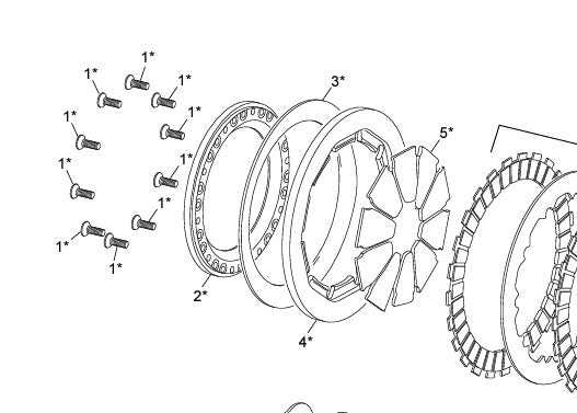 SCORPA, SCORPA / SHERCO CLUTCH PRESSURE PLATE TORX SCREW