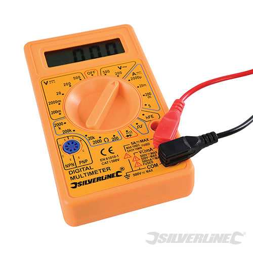 SILVERLINE, SILVERLINE- DIGITAL MULTIMETER