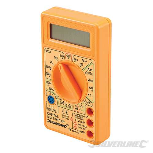 SILVERLINE, SILVERLINE- DIGITAL MULTIMETER